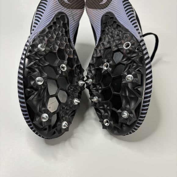 NIKE RACING Shoe Men 5.5 Zoom Rival M Black Gray Track Racing AH1020-004 - Picture 12 of 14